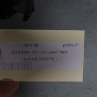 2008-2013 BMW 128i Left Rear Suspension Knee Spindle Control Arm Axle OEM Used