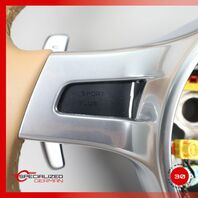 12-16 Porsche 981 Boxster GTS / 911 991 Sport Steering Wheel PDK Beige OEM 9k OEM