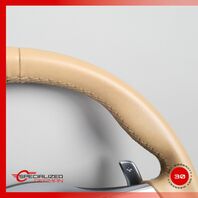 12-16 Porsche 981 Boxster GTS / 911 991 Sport Steering Wheel PDK Beige OEM 9k OEM