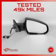 15-16 Cadillac SRX Right Side Rear View Door Mirror w/ Blind Spot Black OEM 49k OEM