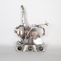 2011-2012 BMW 740i Rear Turbo Turbocharger OEM 11657593022