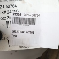 2011-2012 BMW 740i Rear Turbo Turbocharger OEM 11657593022