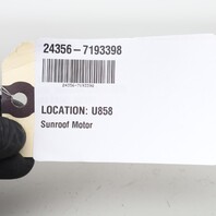 BMW Sunroof Drive Motor 67617193398 OEM
