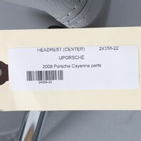 2006-2010 Porsche Cayenne Rear Seat Headrest Center Grey OEM Used
