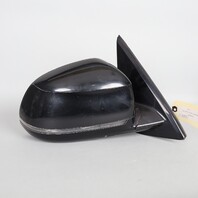 2014-2016 BMW X5 Left Door Mirror 51167364002 Black Sapphire OEM Used