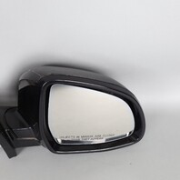 2014-2016 BMW X5 Left Door Mirror 51167364002 Black Sapphire OEM Used