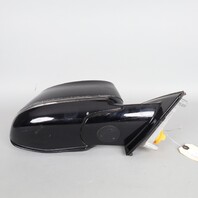 2014-2016 BMW X5 Left Door Mirror 51167364002 Black Sapphire OEM Used