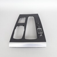 2014-2018 BMW X5 X6 Console Shifter Shift Bezel 51169252115 OEM Used