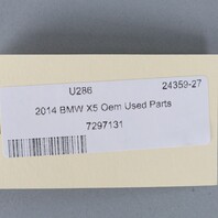 2014-2018 BMW X5 X6 Front Seat Belt Buckle Receiver 72117297131 OEM Used