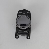 2014-2018 BMW X5 Ceramic Idrive Navigation Control Knob 65829327170 OEM Used