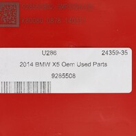 2014-2018 BMW X5 Positive Battery Terminal Junction Box 61149285508 OEM Used