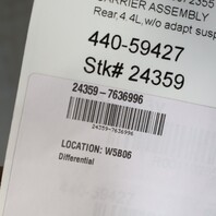 2014-2019 BMW X5 X6 Rear Differential Carrier 3.15 Ratio 33107636996 OEM
