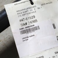 2013-2017 Audi A4 A5 Rear Axle Shaft CV Joint OEM 8K0501203M