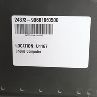 2000-2001 Porsche 911 996 Boxster 986 Engine Computer ECU DME 99661860500 OEM