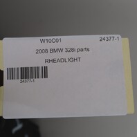 2006-2008 BMW 325i 328i 335i Passenger Halogen Headlight 63116942726 OEM