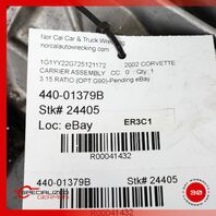 97-04 Chevrolet Corvette C5 5.7L Rear Differential Axle Carrier 3.15 OEM OEM