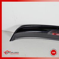 11-14 Porsche 958 Cayenne Turbo S Trunk Lid Spoiler Wing Black SportDesign OEM OEM