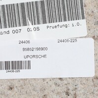 2011-2018 Porsche Cayenne Macan Front Seat Back Panel Black Used