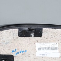 2011-2018 Porsche Cayenne Macan Front Seat Back Panel Black Used