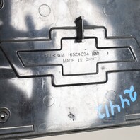 1997-2004 Chevrolet Corvette C5 Rear License Plate Bracket Reverse Lights OEM