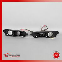 95-98 Porsche 993 911 Carrera Left & Right Side Fog Light Lamp Set w/ Air Duct OEM