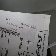 2013-2015 BMW X1 2.0 Rear Axle Differential Carrier 33107591022 OEM Used