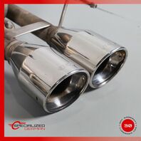 2005-2008 Chevrolet Corvette C6 Axle Back Dual Exhaust BORLA Muffler