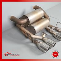 2005-2008 Chevrolet Corvette C6 Axle Back Dual Exhaust BORLA Muffler