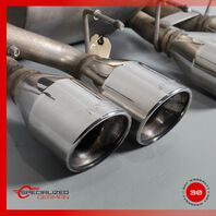 2005-2008 Chevrolet Corvette C6 Axle Back Dual Exhaust BORLA Muffler