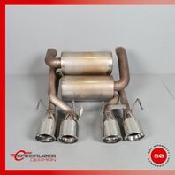 2005-2008 Chevrolet Corvette C6 Axle Back Dual Exhaust BORLA Muffler