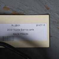 2000-2003 Toyota Sienna Power Steering Gear Rack Pinion 4425008020 OEM Used