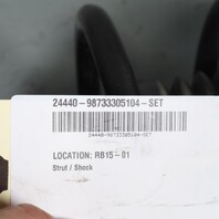 2005-2008 Porsche Boxster 987 2.7 Rear Strut Shock Spring OEM 98733305104
