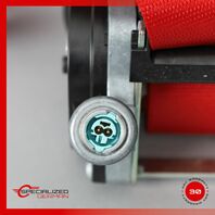 12-19 Porsche 991 911 GT3 Right Side Seatbelt Retractor Red OEM 63k OEM