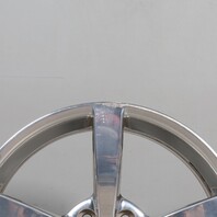 2005-2007 Chevrolet C6 Corvette Rear Wheel 19 x 10 Rim Polished BENT Sold AS IS