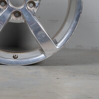 2005-2007 Chevrolet C6 Corvette Rear Wheel 19 x 10 Rim Polished BENT Sold AS IS