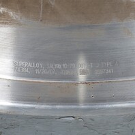 2005-2007 Chevrolet C6 Corvette Rear Wheel 19 x 10 Rim Polished BENT Sold AS IS