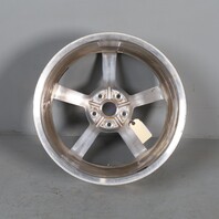 2005-2007 Chevrolet C6 Corvette Rear Wheel 19 x 10 Rim Polished BENT Sold AS IS
