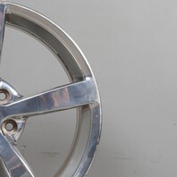 2005-2007 Chevrolet C6 Corvette Rear Wheel 19 x 10 Rim Polished BENT Sold AS IS
