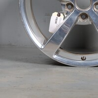 2005-2007 Chevrolet C6 Corvette Rear Wheel 19 x 10 Rim Polished BENT Sold AS IS