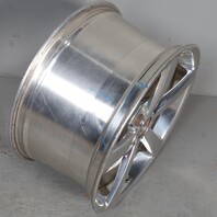 2005-2007 Chevrolet C6 Corvette Rear Wheel 19 x 10 Rim Polished BENT Sold AS IS