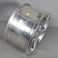 2005-2007 Chevrolet C6 Corvette Rear Wheel 19 x 10 Rim Polished BENT Sold AS IS