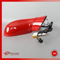 06-13 Chevrolet Corvette C6 Right Side Rear View Door Mirror Red OEM 55K OEM