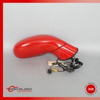 06-13 Chevrolet Corvette C6 Right Side Rear View Door Mirror Red OEM 55K OEM