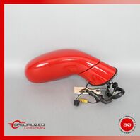 06-13 Chevrolet Corvette C6 Right Side Rear View Door Mirror Red OEM 55K OEM