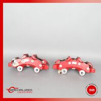 05-13 Chevrolet Corvette C6 Z06 Front Brake Calipers Left & Right Red OEM 38k OEM