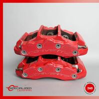 05-13 Chevrolet Corvette C6 Z06 Front Brake Calipers Left & Right Red OEM 38k OEM