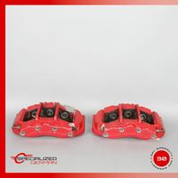 05-13 Chevrolet Corvette C6 Z06 Front Brake Calipers Left & Right Red OEM 38k OEM