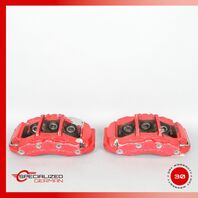 05-13 Chevrolet Corvette C6 Z06 Front Brake Calipers Left & Right Red OEM 38k OEM