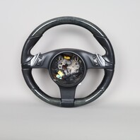 2011-2014 Porsche Cayenne Panamera Steering Wheel Black OEM