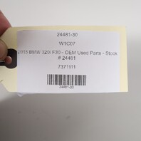 2012-2015 BMW 320i 328i 335i Left Tail Light Lid Mount 63217372793 OEM